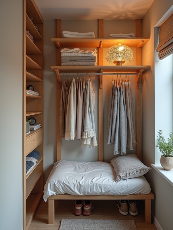 tension rods for storage