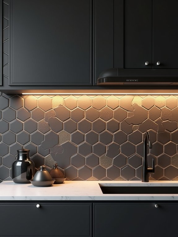 textured backsplash design trends