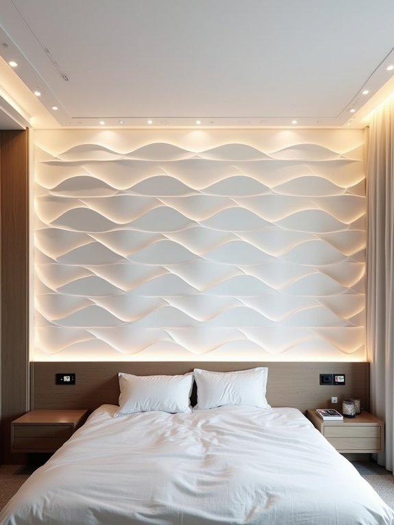 textured ceiling panel designs