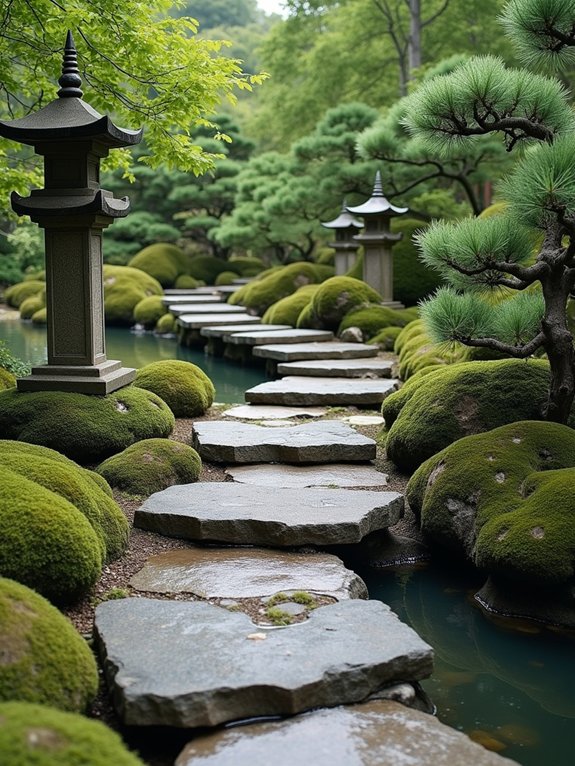 thoughtful stone pathway design