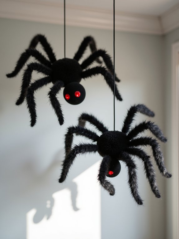 thrilling overhead halloween decorations