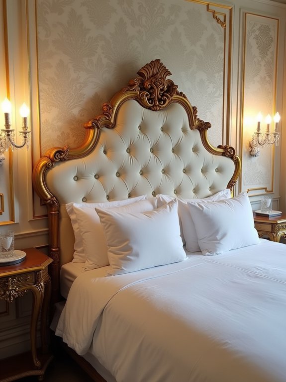 timeless baroque tufted elegance