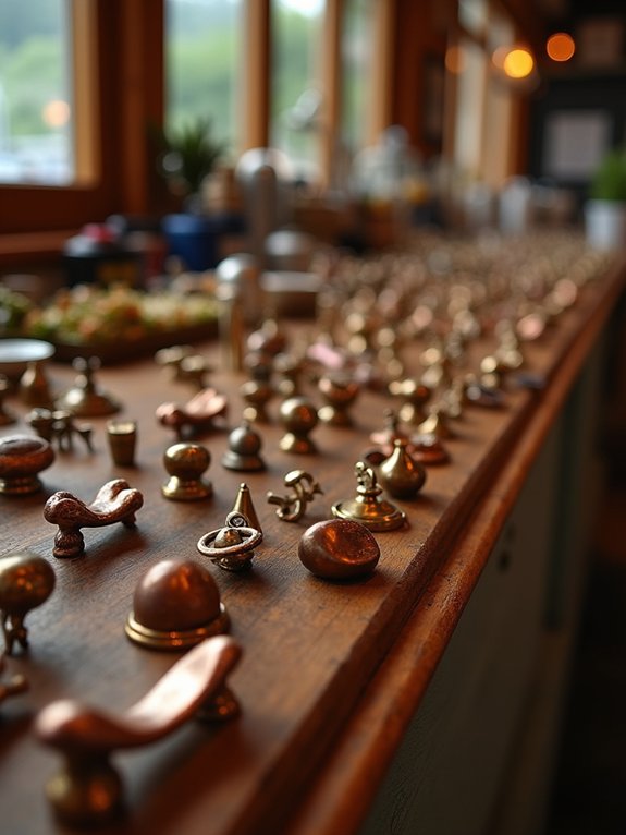 timeless copper and brass