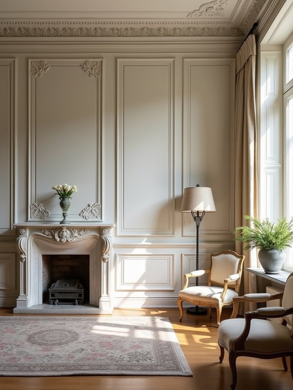 timeless distressed white finishes