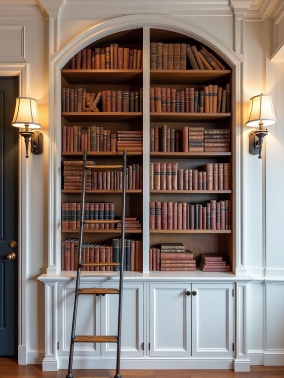 timeless elegance in bookcases