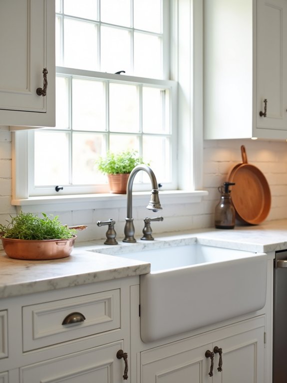 timeless farmhouse sink elegance