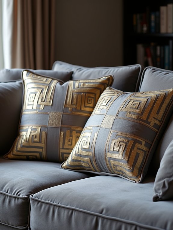 timeless greek key textiles