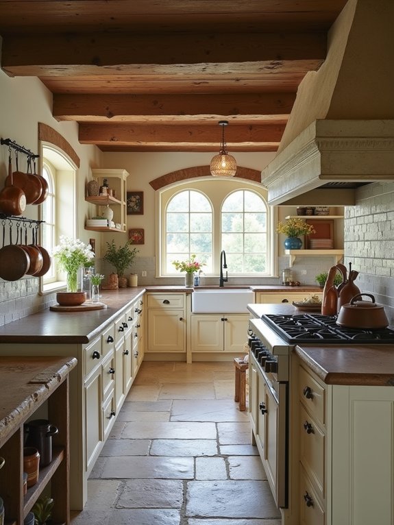 timeless rustic elegance kitchen
