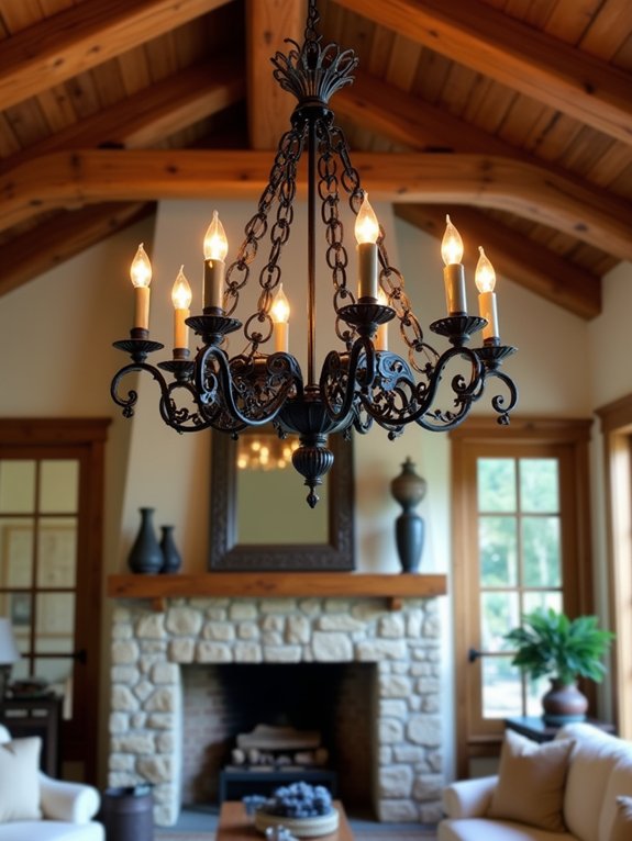 timeless rustic lighting elegance