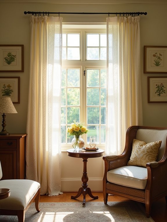 timeless vintage window treatments