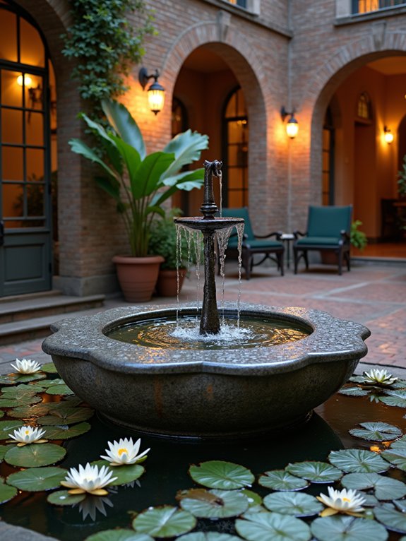 tranquil compact water features