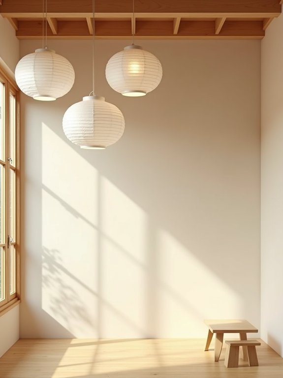 transform space with lanterns