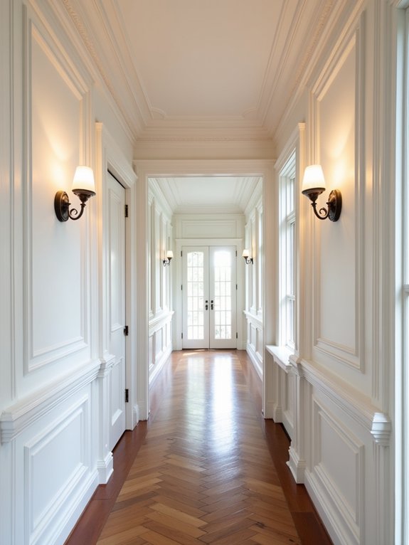 transform walls with moldings