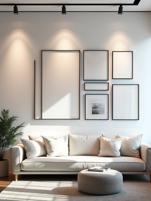 transformative adjustable gallery lighting