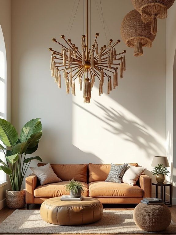 transformative boho lighting fixtures