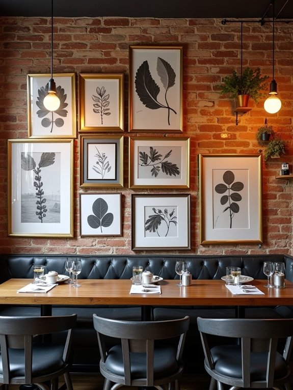 transformative cafe gallery walls