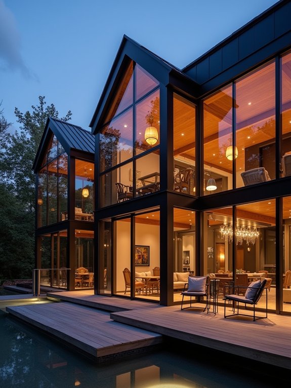 transformative evening lighting design