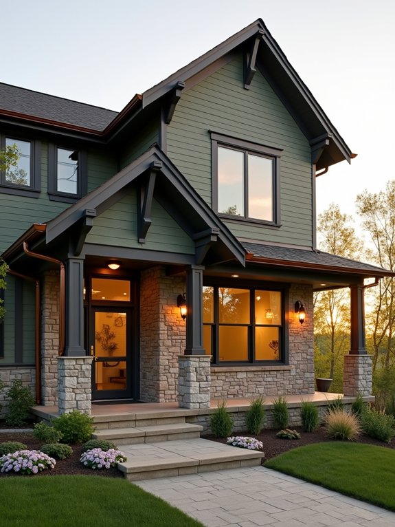 transformative exterior color schemes