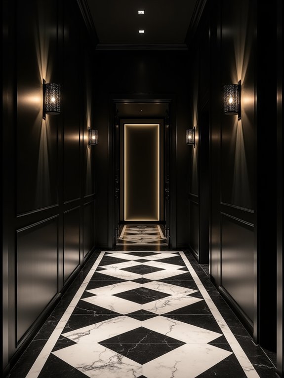 transformative hallway floor tiles
