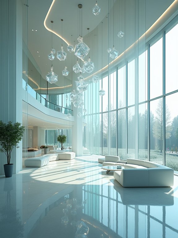 transparent art installations enhance