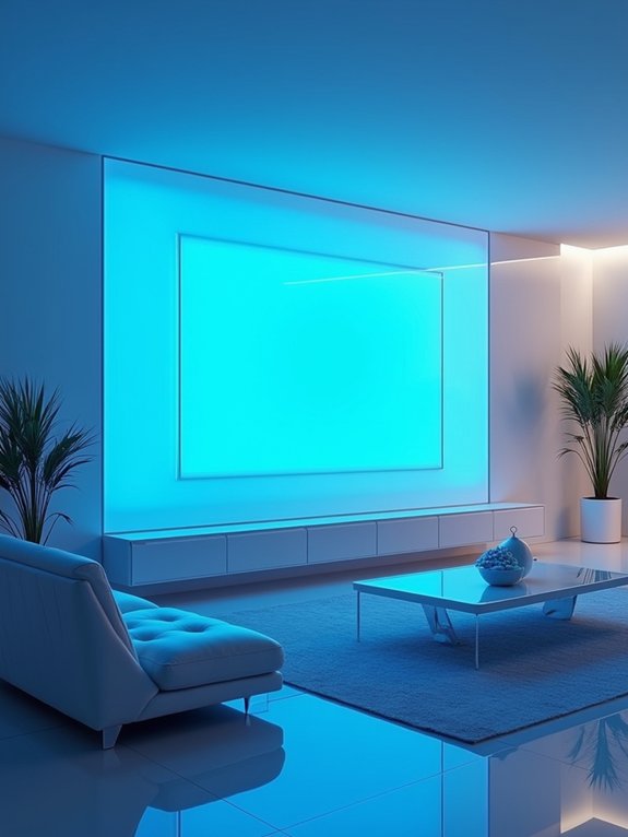 transparent interactive display technology