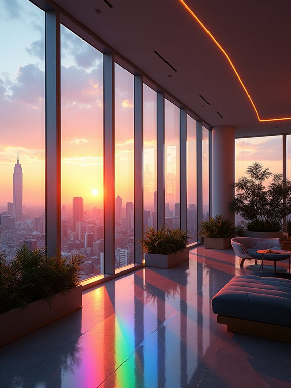 transparent solar energy windows