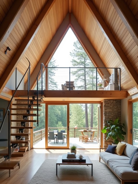 triangle spaces cozy living