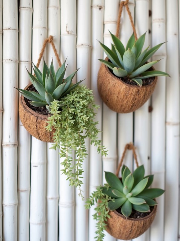 tropical eco friendly planter charm