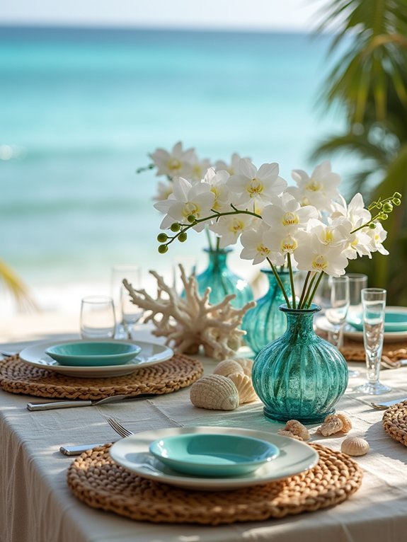 tropical inspired dining experience