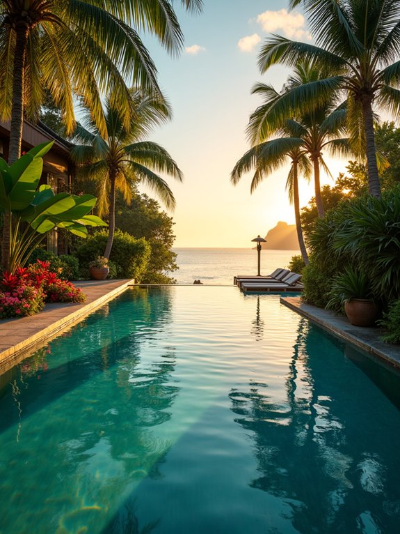tropical oasis backyard design