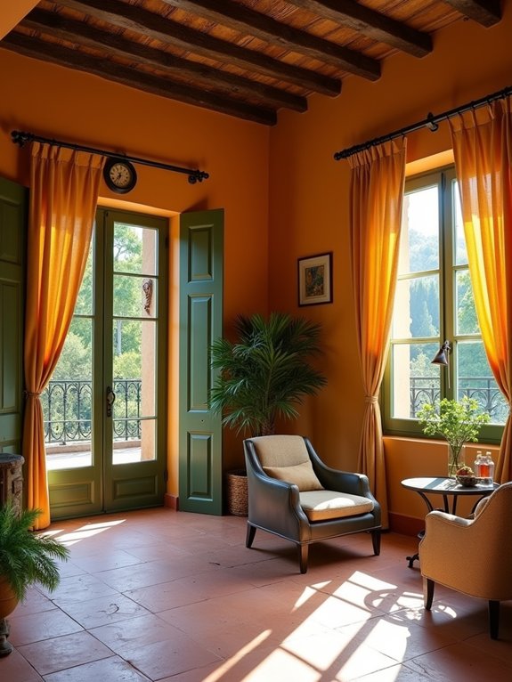 tuscan earthy color palette