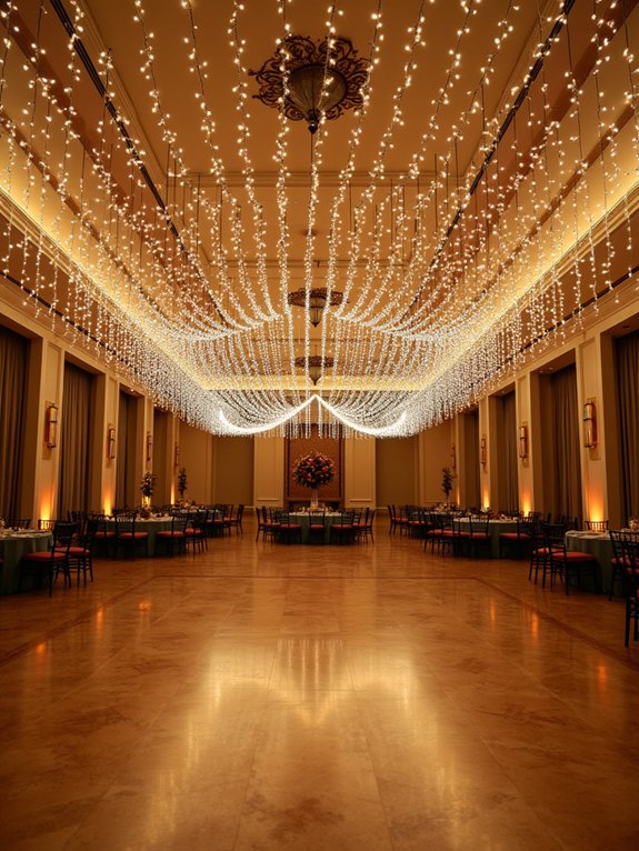 twinkling light canopy magic