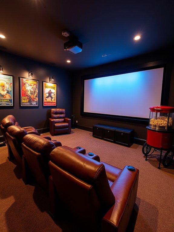 ultimate garage home theater