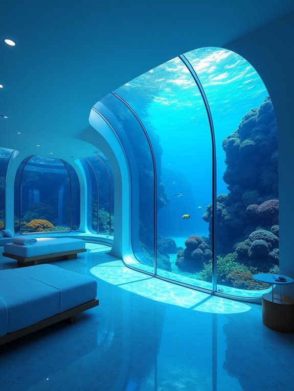 underwater luxury suite experience
