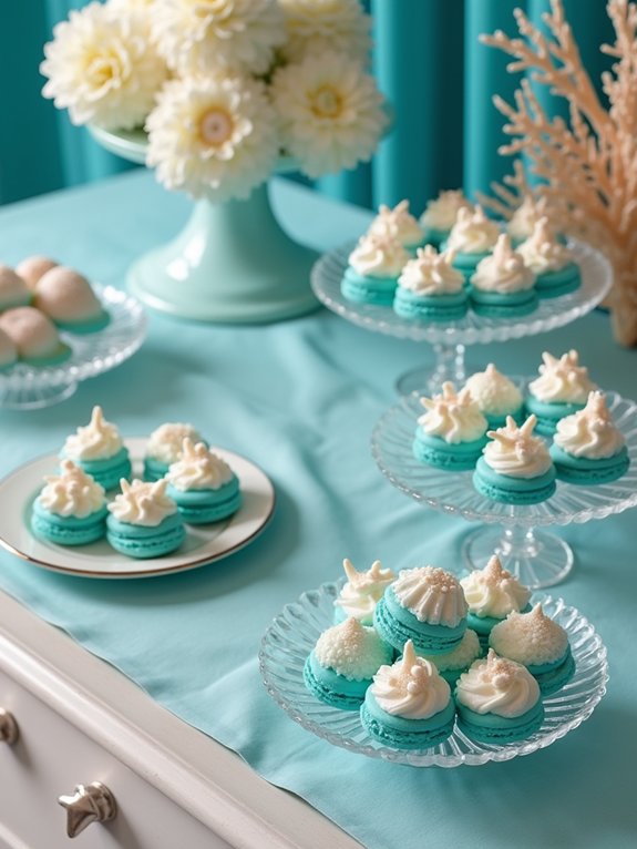 underwater themed dessert display