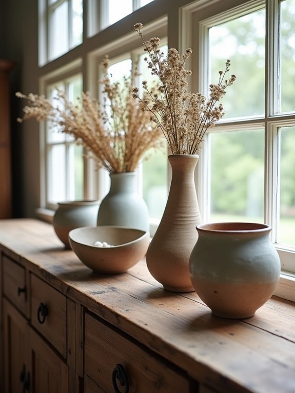 unique pottery display tips