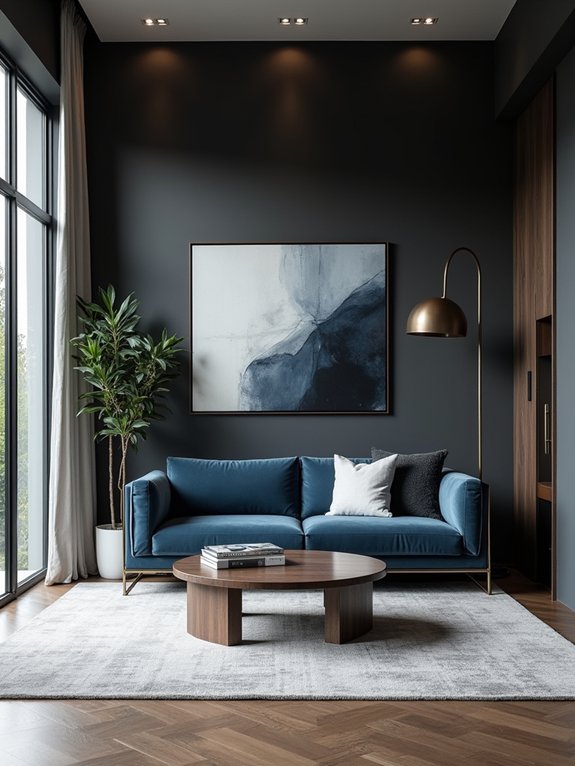 urban elegance with contrast