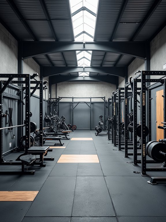 versatile home gym zones