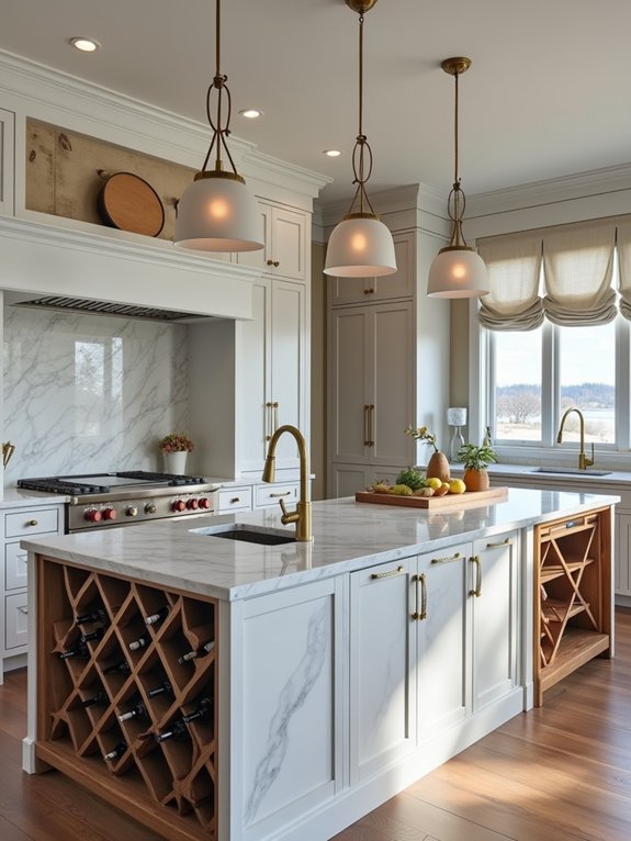 versatile kitchen island design