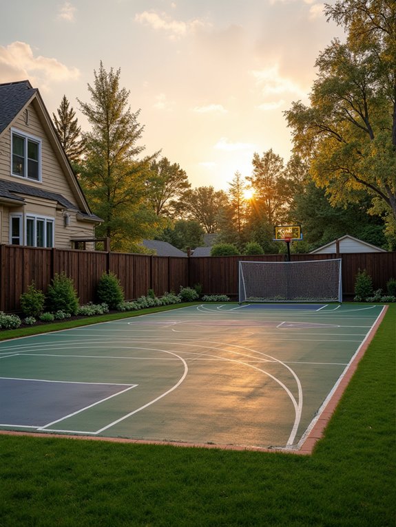versatile mini sports court