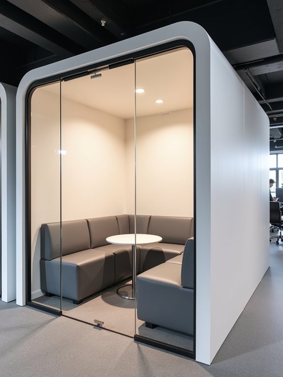versatile modular meeting pods