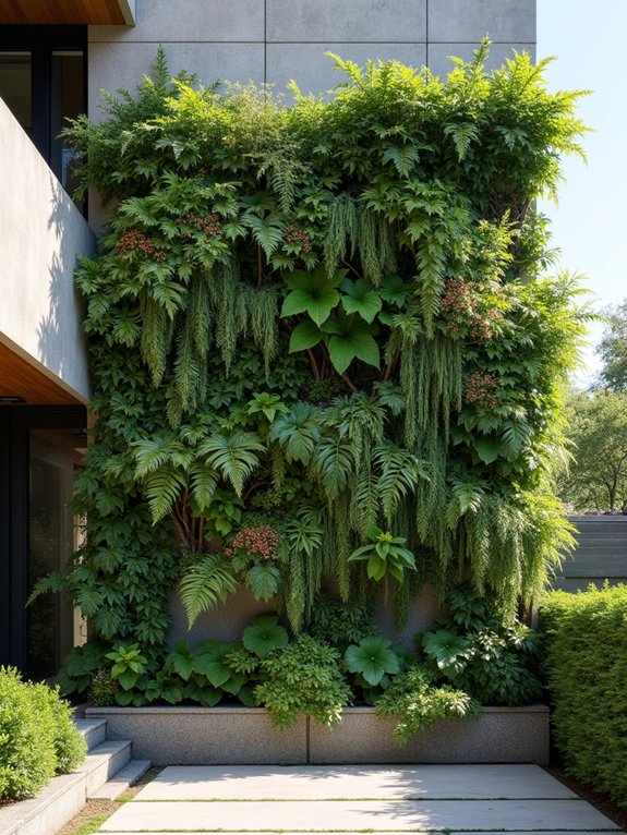 vertical garden wall benefits