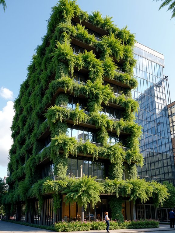 vertical gardens enhance urban landscapes