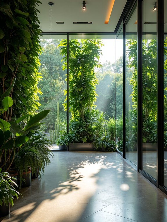 vertical gardens for privacy