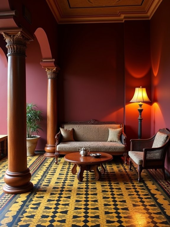 vibrant chettinad color palette