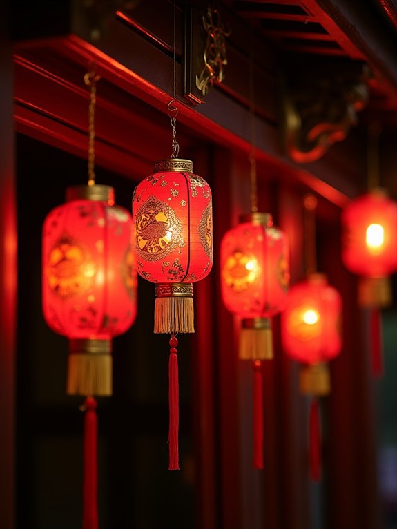 vibrant festive decorative firecrackers