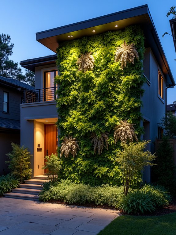 vibrant living wall gardens