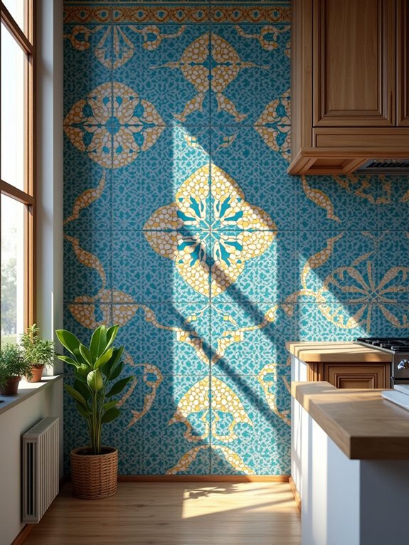 vibrant mediterranean mosaic tiles