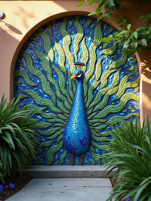 vibrant mosaic tile artistry