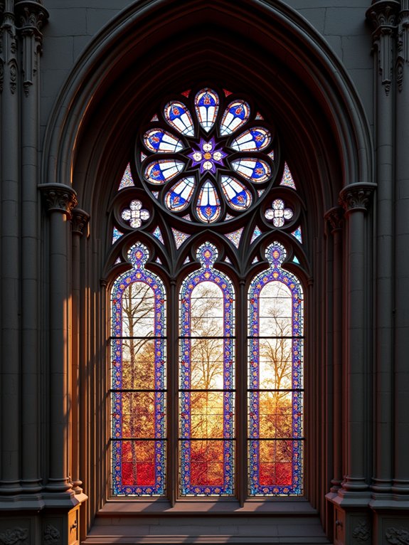 vibrant stained glass masterpieces